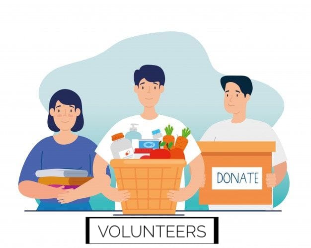 volunteers