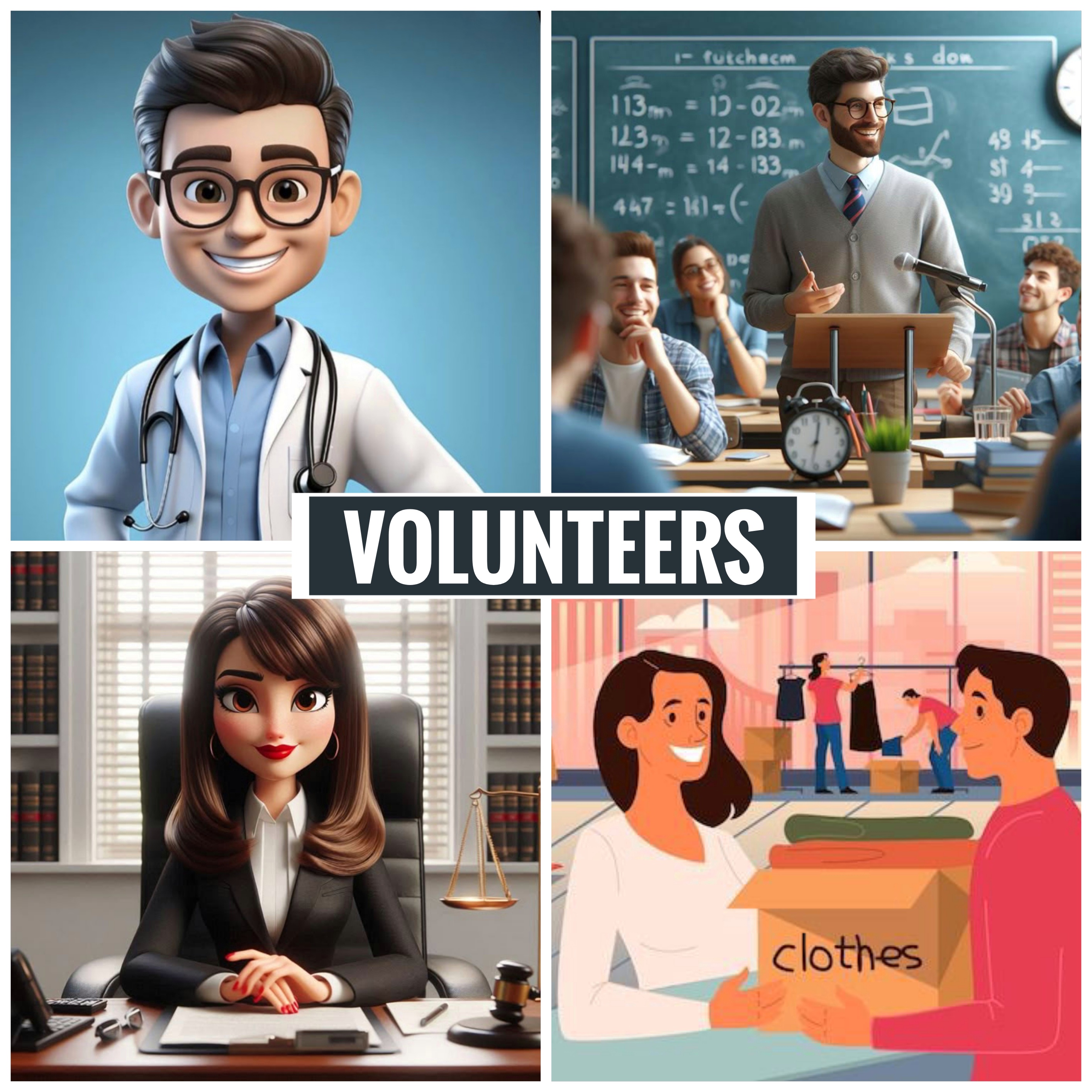 volunteers duplicate